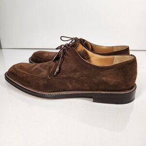 Mezlan‎ Mens Roviga Brown Suede Dress Shoes Size 11.5M Lace Up